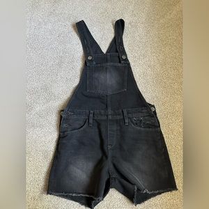 Old Navy Girls Black Overalls